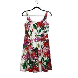 Nine West Floral Fit & Flare Dress - Size 4